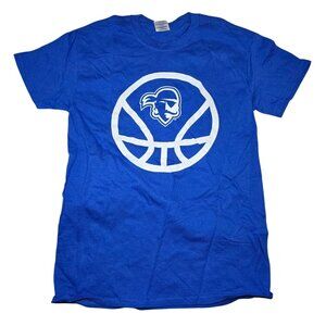 Seton Hall University Pirates Basketball T-Shirt Blue 2013 Small Medium Large